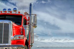 DPF warning lights on a semi truck